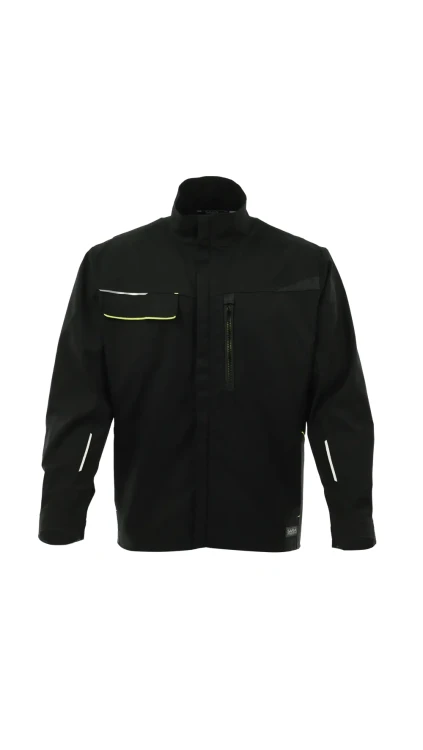 Bluza POSEJDON NEW czarny + żółty odblaskowy.webp