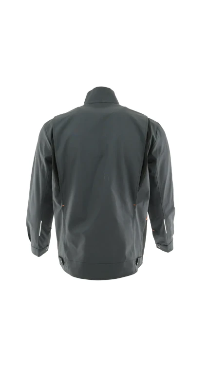 Bluza POSEJDON NEW grafitowy + pomarańczowy odblaskowy2.webp