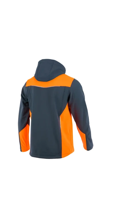 softshell comfortplus grafitowy + pomarańczowy odblaskowy2.webp